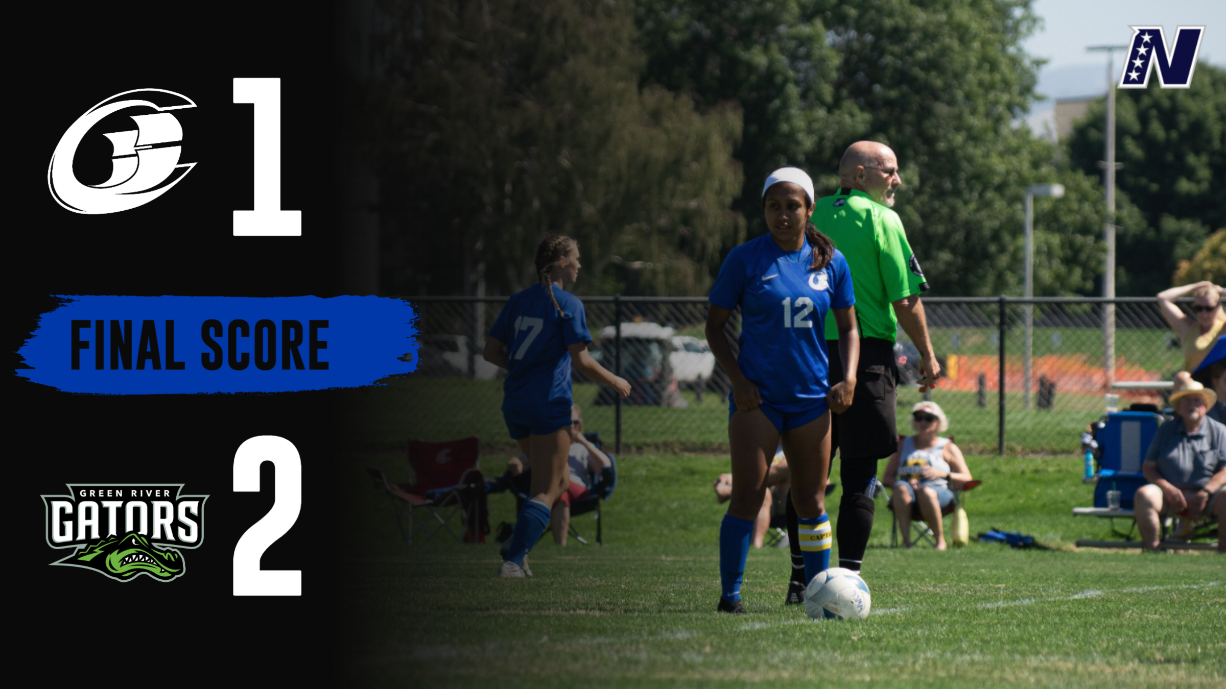 Gators Score Two Late Goals to Top Clippers
